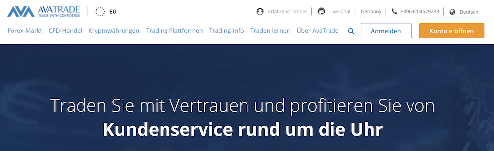 Auch AvaTrade gehört zu den Brokern, die bewertet werden können