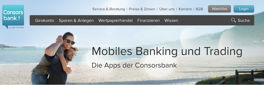 Consorsbank Apps