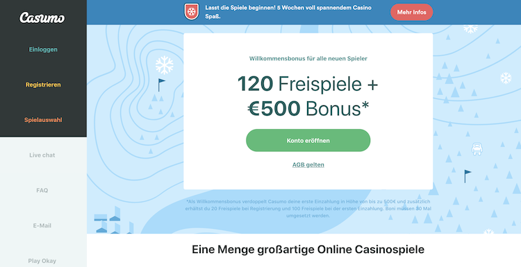 Casumo Bonus Online Glücksspielindustrie