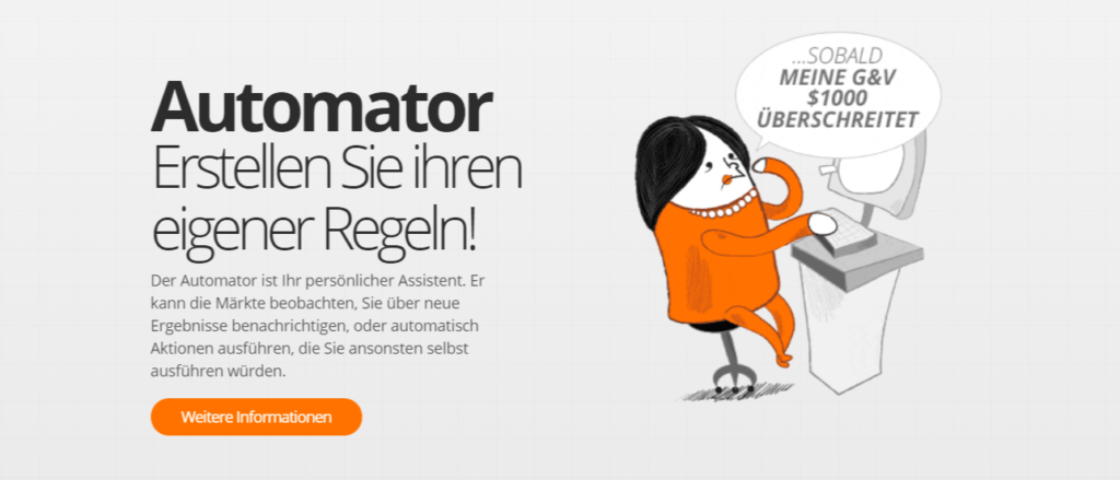 Erstellen Sie mit dem Automator von ZuluTrade Ihre eigenen Regeln